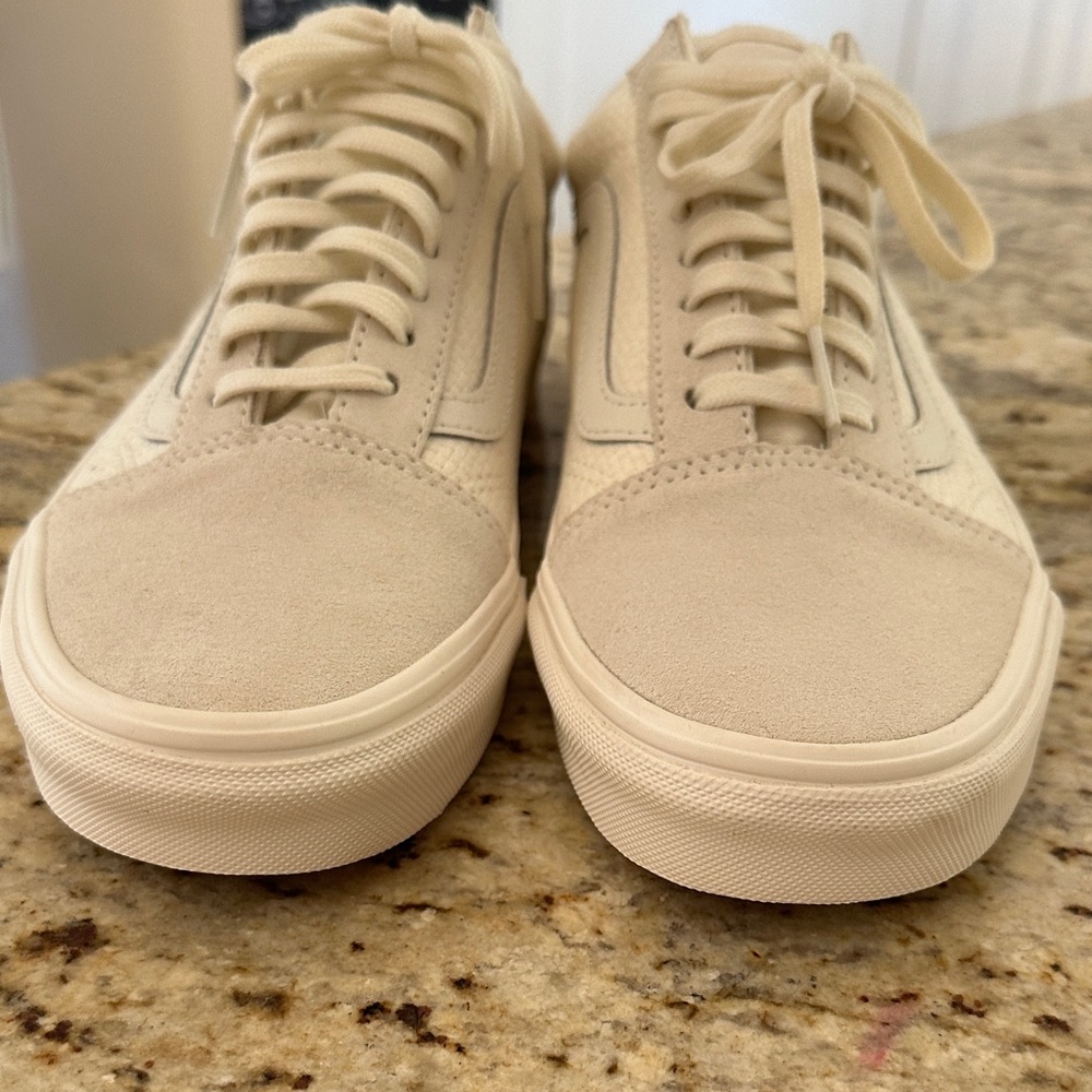 Vans Cream Women's Sneakers